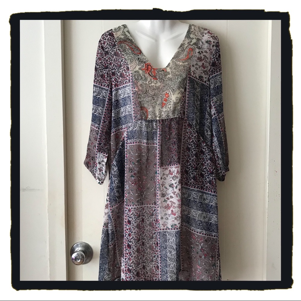 Quilt Pattern Boho Dress